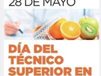 28 DE MARZO, DÍA DEL TÉCNICO SUPERIOR EN DIETÉTICA Y NUTRICIÓN