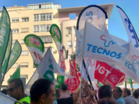 ACCIÓN SINDICAL | TECNOS | Seguimiento de la concentración contra el Estatuto Marco Sanitario.