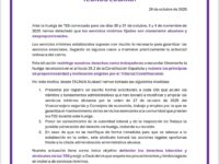 TECNOS EUSKADI EN DEFENSA DEL COLECTIVO Y SU DERECHO A HUELGA